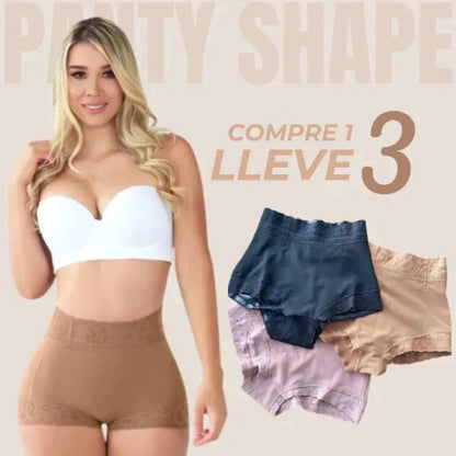 Compre 1 Lleve 3 - Short Faja Levanta Cola Panty Shape